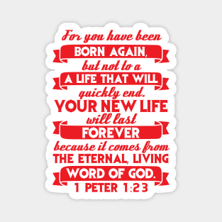 1 Peter 1:23 Magnet