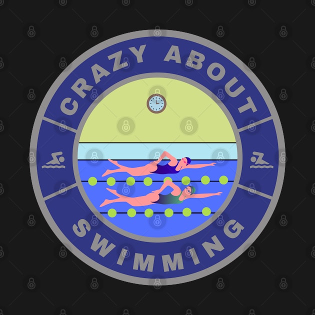 Crazy about Swimming by InspiredCreative