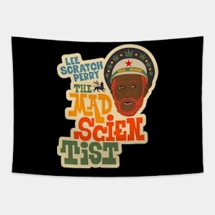 Lee Scratch Perry - The Mad Scientist: Dub Icon Tribute Design Tapestry