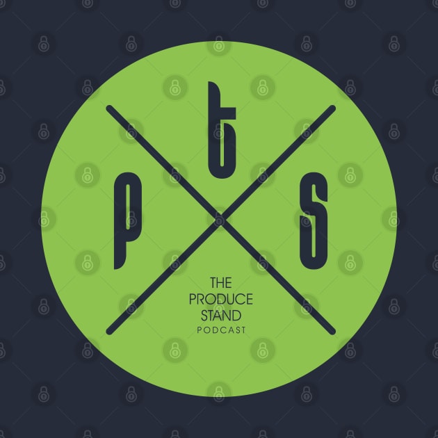 The Produce Stand Podcast patch lime green by Produce Stand Podcast