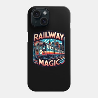 Subway Train, Railway Magic Phone Case