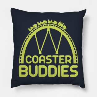 Coaster Buddies (green) Pillow