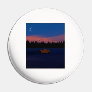 Love After Sunset Pin