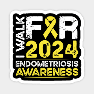 Endometriosis Awareness Walk 2024 Magnet