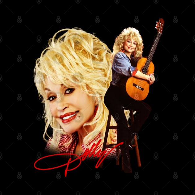 Vintage Dolly Parton 80s 90s by Chea Shepherd