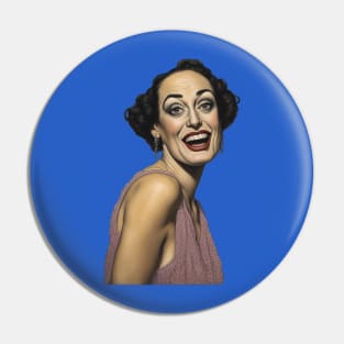 Joan Crawford painting. Pin