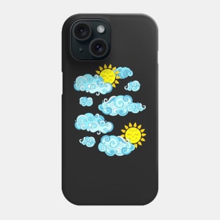 Fairytale Weather Forecast Print Phone Case