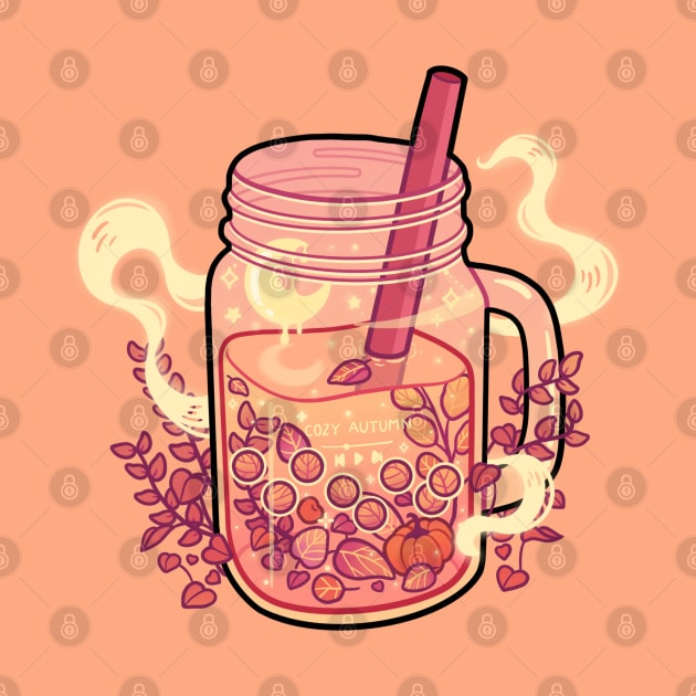 Autumn boba by veraphina