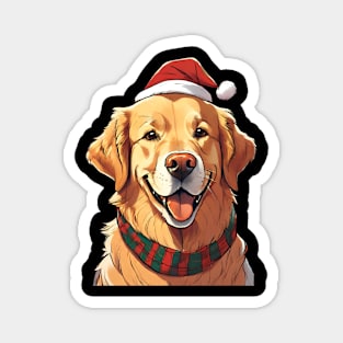 Christmas Dog Magnet