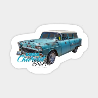 1955 Chevrolet BelAir Station Wagon Magnet