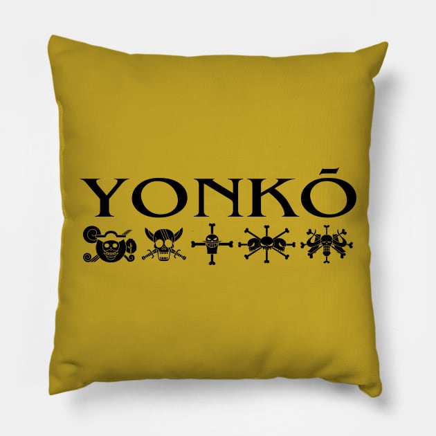 Yonko Pillow by onepiecechibiproject