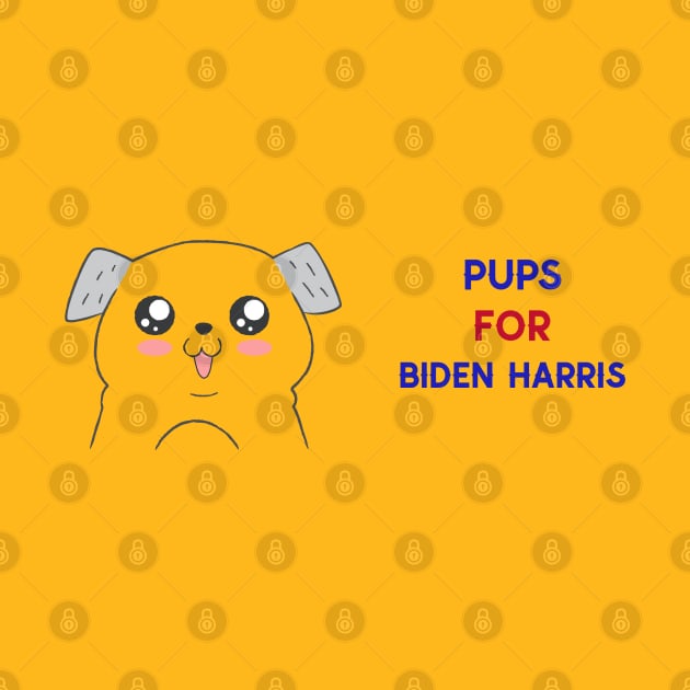 PUPS FOR BIDEN HARRIS by AurosakiCreations