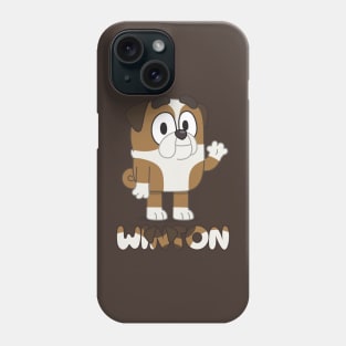 Winton is English bulldog Phone Case