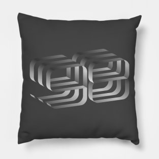 98 - gray Pillow
