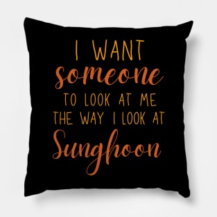 Look at Sunghoon ENHYPEN Pillow