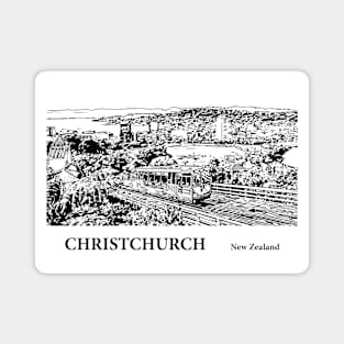 Christchurch New Zealand Magnet