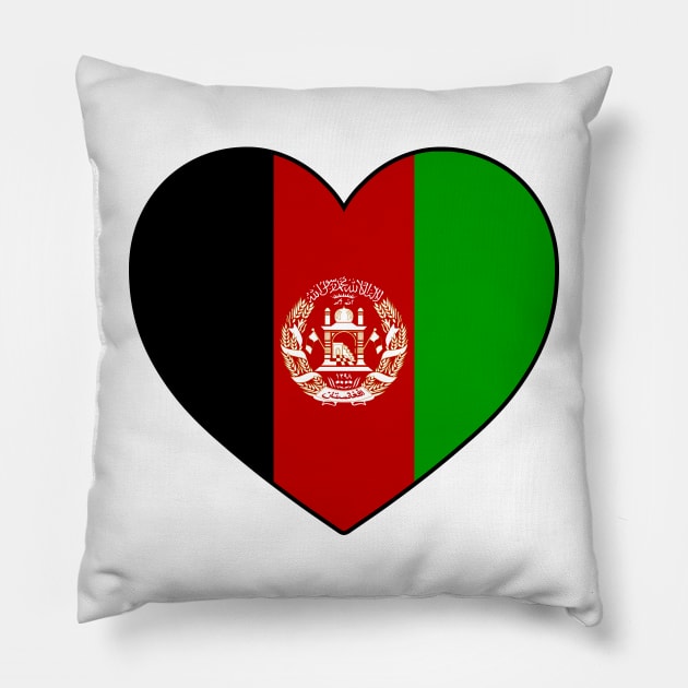 Heart - Afghanistan _034 Pillow by Tridaak