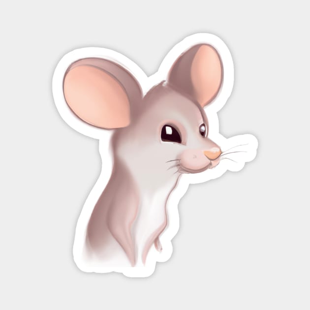 Cute Mouse Drawing Magnet by Play Zoo