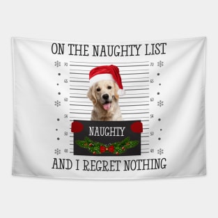 On The Naughty List, And I Regret Nothing Tapestry