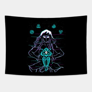 Avatar Korra Glitch Tapestry