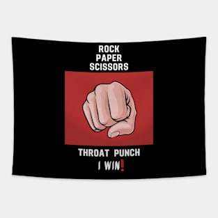 ROCK PAPER SCISSORS Tapestry