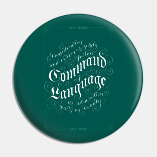 Command of Language Pin