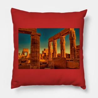 Egypt. Luxor. Karnak Temple. Ruins. Pillow