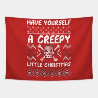 Have Yourself a Creepy Little Christmas Tapestry