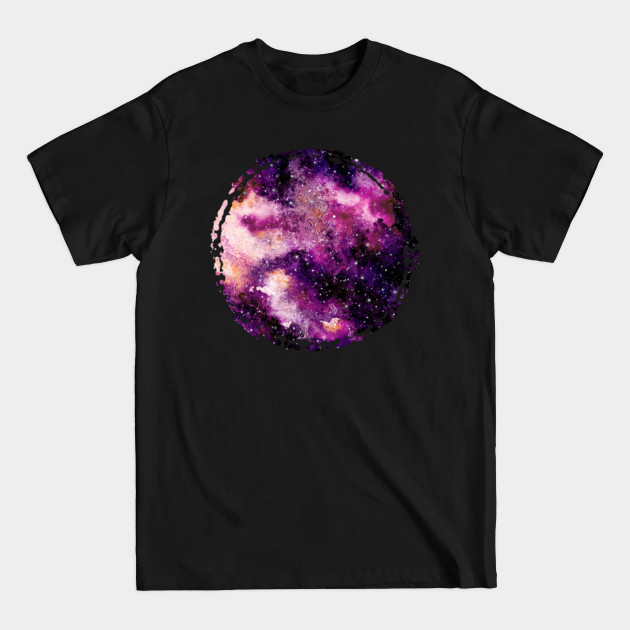 Discover Galaxy Circle 02 - Circle - T-Shirt