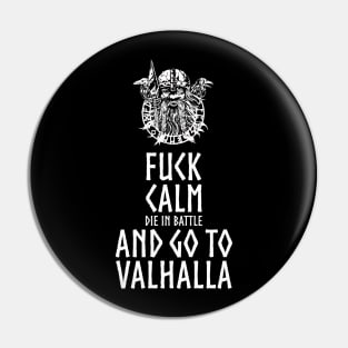 Go To Valhalla Pin