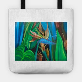 Tropical Bird of Paradise Tote