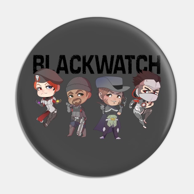 Blackwatch Retribution Pin by Pastelideas