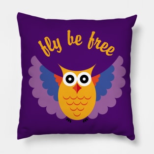 Fly be free Pillow