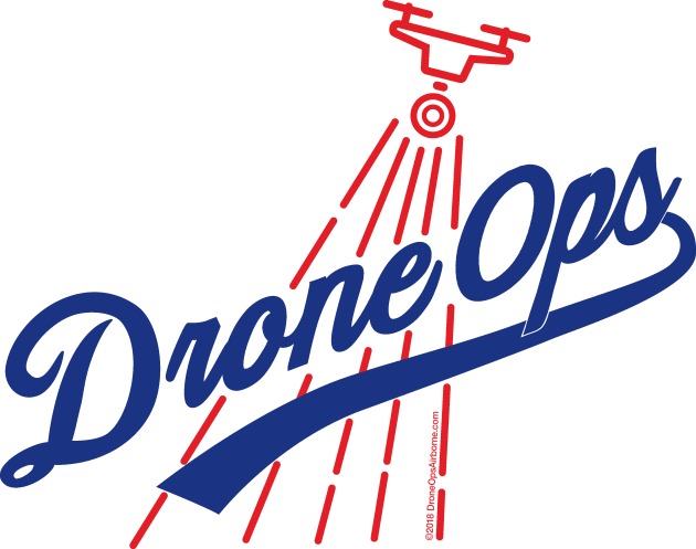 Drone Ops Baseball Kids T-Shirt by Drew Blood Designs