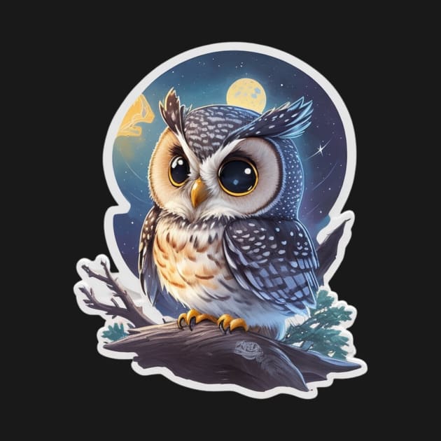 The Owl In The Moonlight by Daniel99K