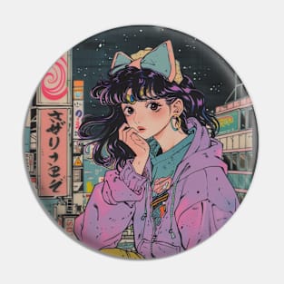 Retro Anime VHS Vintage 70s 80s 90s Pin