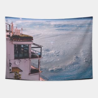 Cosmic Beach House Tapestry