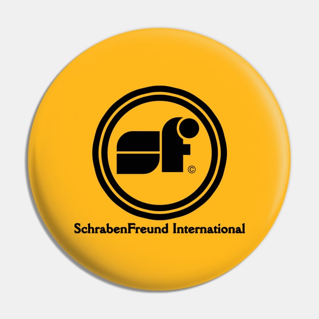 SchrabenFreund Logo Pin by RobSchrab