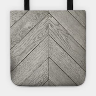 gray herringbone parquet flooring Tote