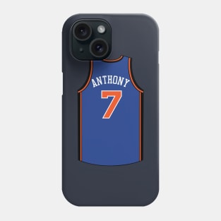 Carmelo Anthony New York Jersey Qiangy Phone Case