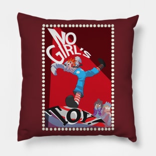 No Girl's Toy! Pillow