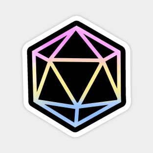 Pansexual Paladin: DnD Pride Magnet