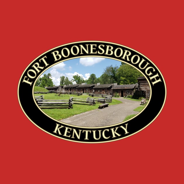 Historic 18th Century Fort Boonesborough in Kentucky by GentleSeas