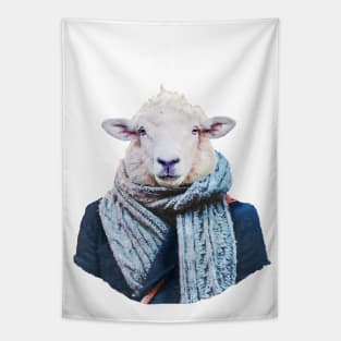 Sheep Portrait Tapestry