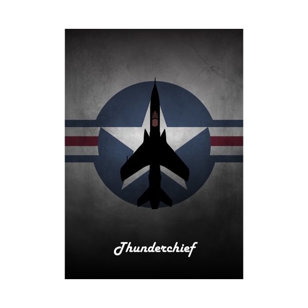 F-105 Thunderchief USAF by aviationart