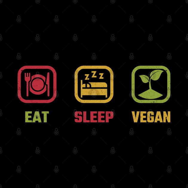 Eat Sleep Vegan by MZeeDesigns