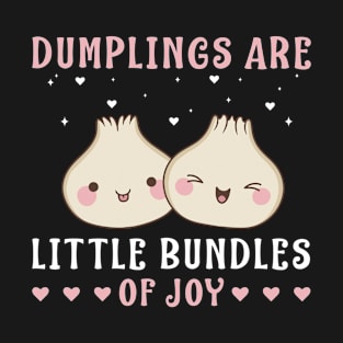 Dumplings are Little Bundles of Joy Funny T-Shirt