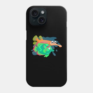 Aquarium fish love Phone Case