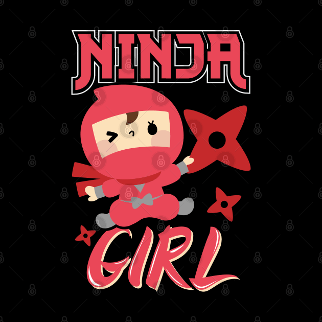 Ninja Kids Karate Gifts for Girls Ninja in Training by aneisha