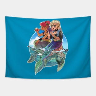 Punk Mermaids Tapestry